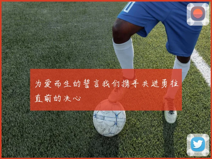 为爱而生的誓言我们携手共进勇往直前的决心
